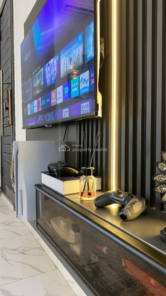 Brand New 1 Bedroom with Ps5, Dpk Estate Close to Skymall, Sangotedo, Ajah, Lagos, Mini Flat (room and Parlour) Short Let