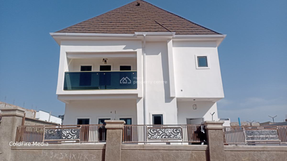 Brand New 4 Bedroom Fully Detached Duplex, Along Voice of Nigeria Road, Lugbe Abuja, Lugbe District, Abuja, Detached Duplex for Sale