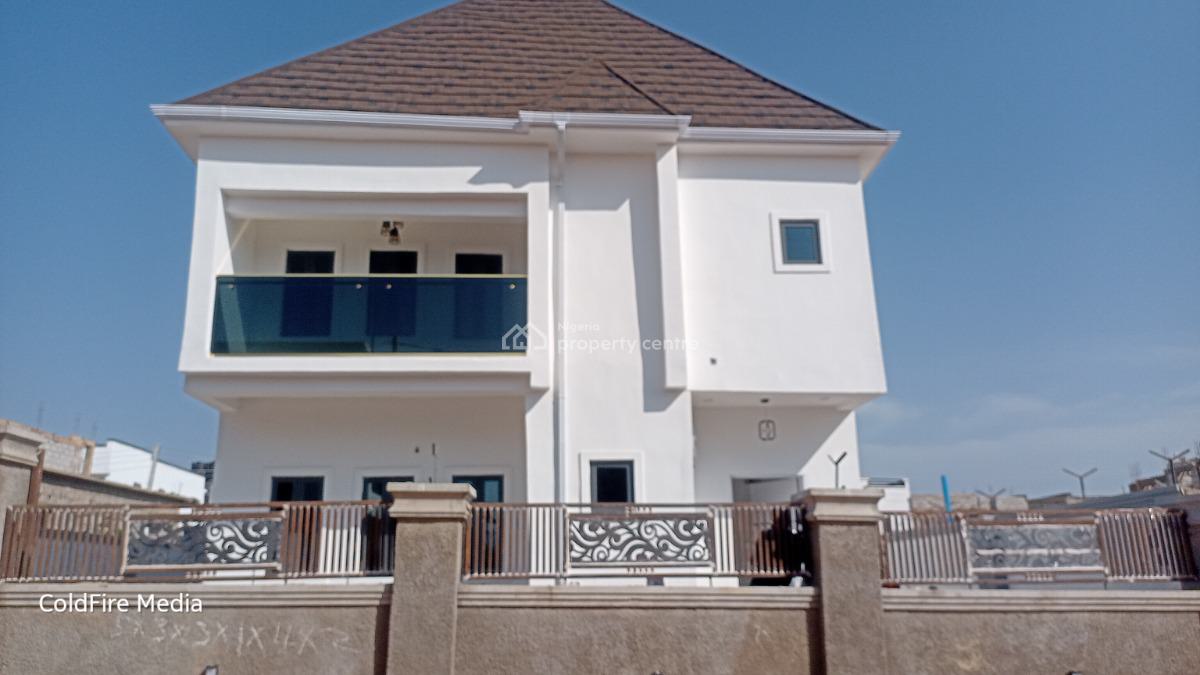 Brand New 4 Bedroom Fully Detached Duplex, Along Voice of Nigeria Road, Lugbe Abuja, Lugbe District, Abuja, Detached Duplex for Sale