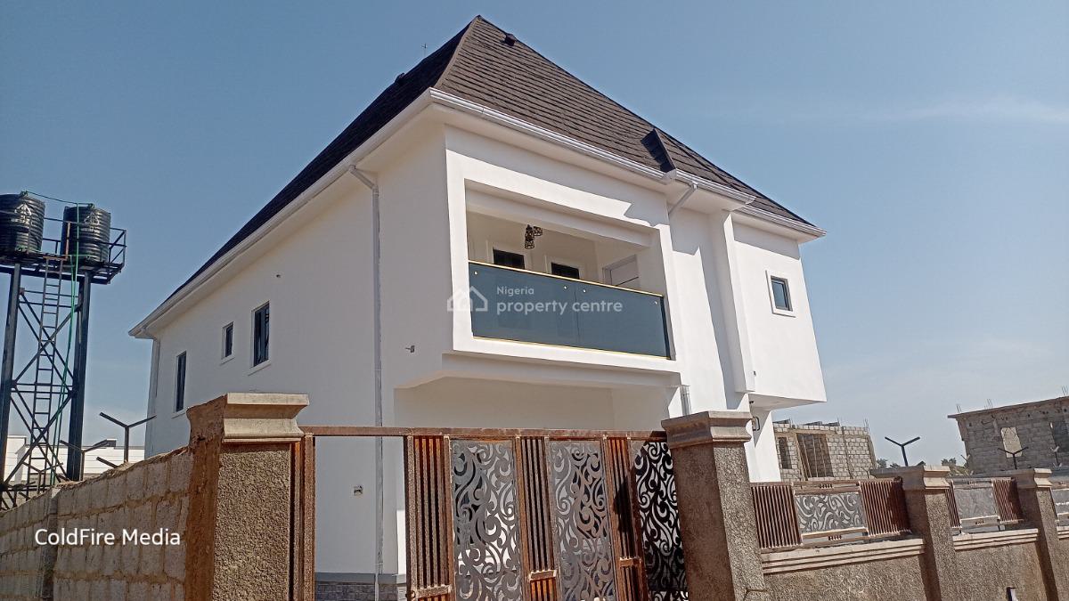 Brand New 4 Bedroom Fully Detached Duplex, Along Voice of Nigeria Road, Lugbe Abuja, Lugbe District, Abuja, Detached Duplex for Sale