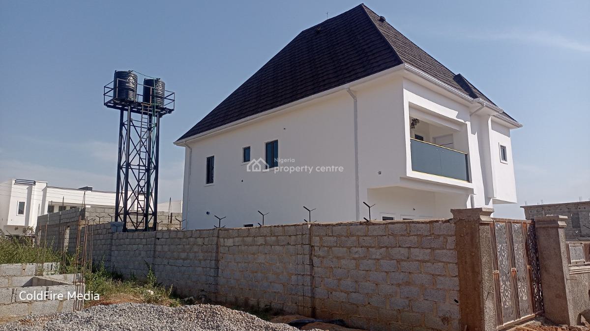 Brand New 4 Bedroom Fully Detached Duplex, Along Voice of Nigeria Road, Lugbe Abuja, Lugbe District, Abuja, Detached Duplex for Sale