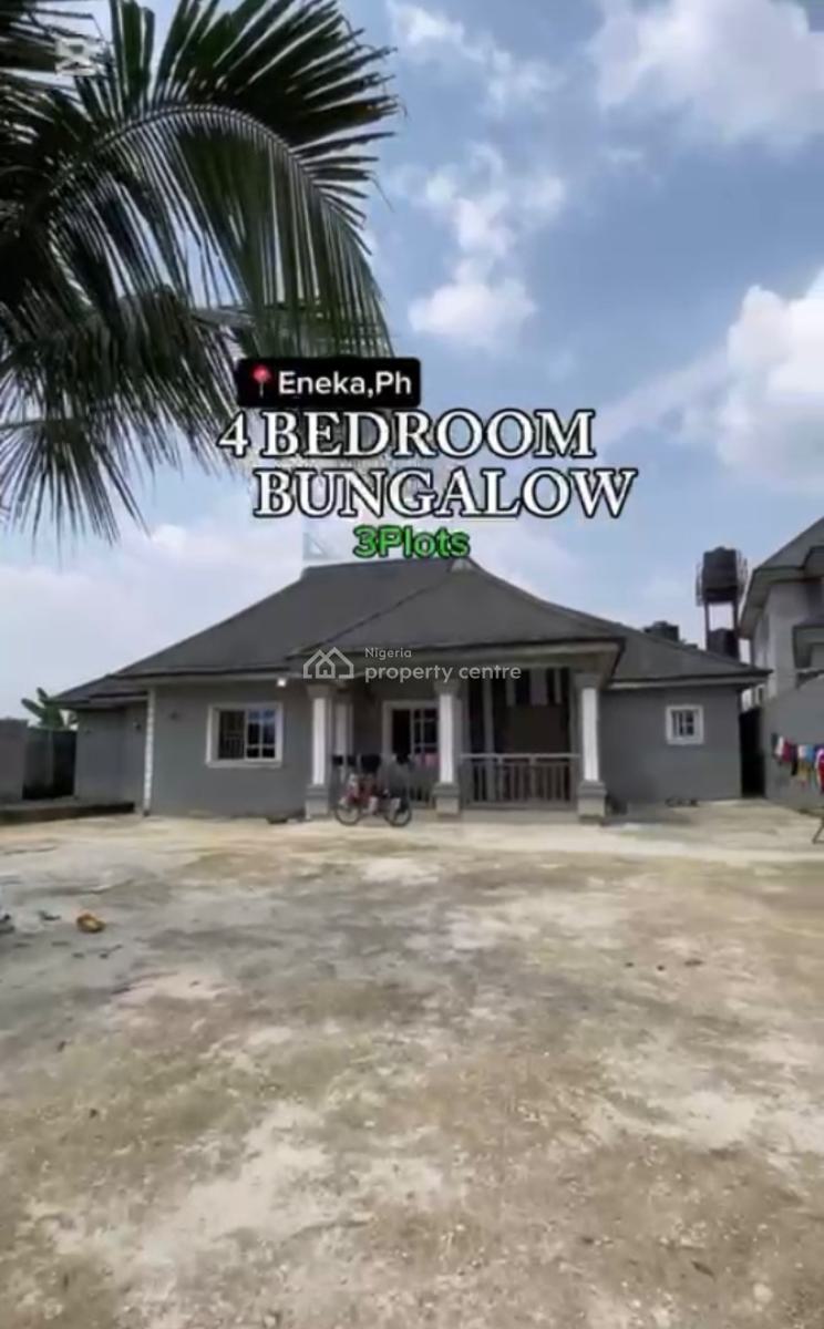 Luxury 4bedroom, Eneka, Port Harcourt, Rivers, Detached Bungalow for Sale
