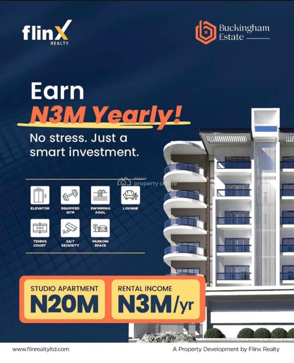 Co-own a Luxury Serviced Apartment Earn 3million Annually, Off Jacob Mews Estate, Alagomeji, Yaba, Lagos, Flat / Apartment for Sale