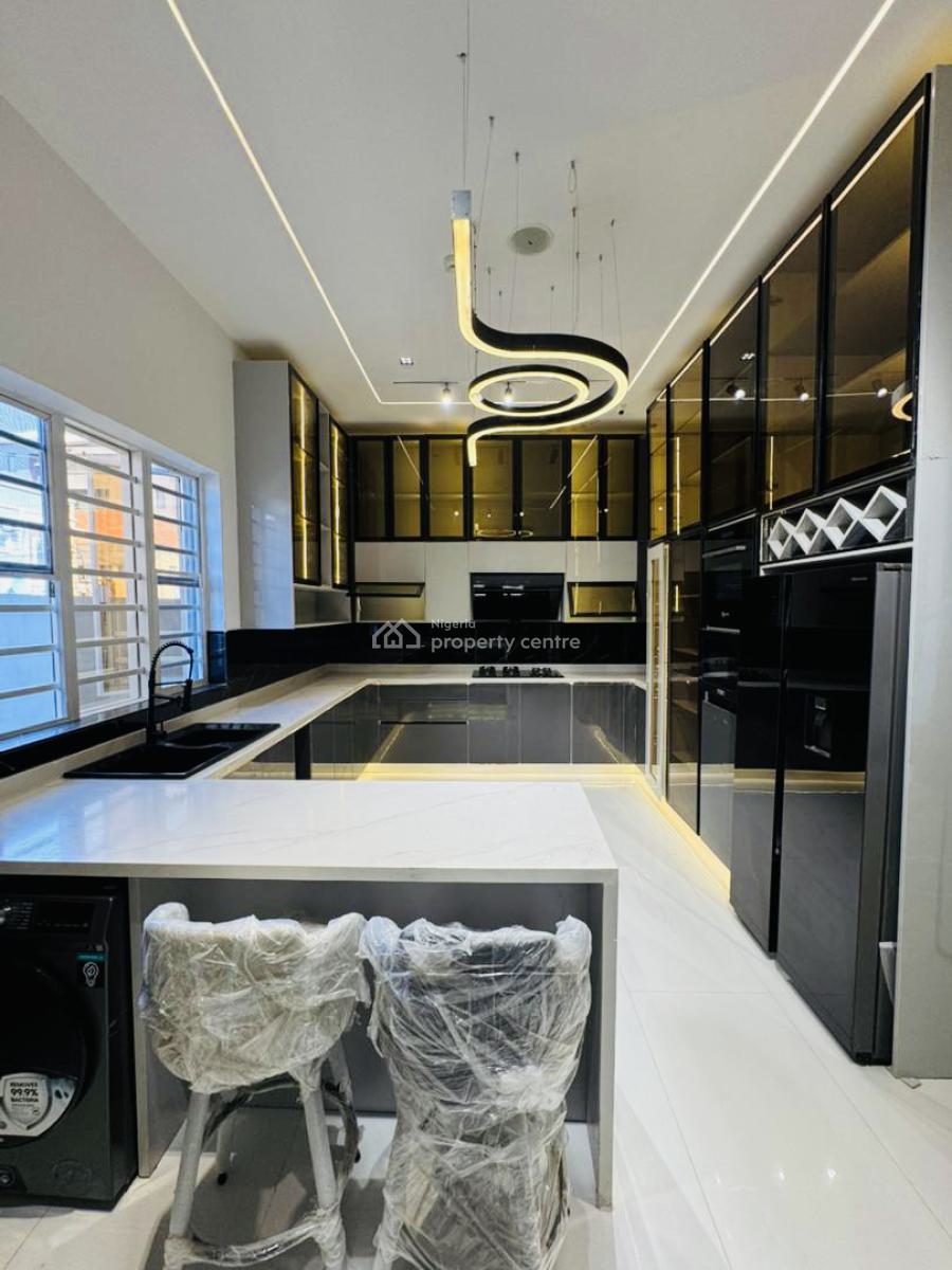 Contemporary Automated Home with Cinema, Rooftop Terrace, Gym and Pool, Lekki Phase 1, Lekki, Lagos, Detached Duplex for Sale