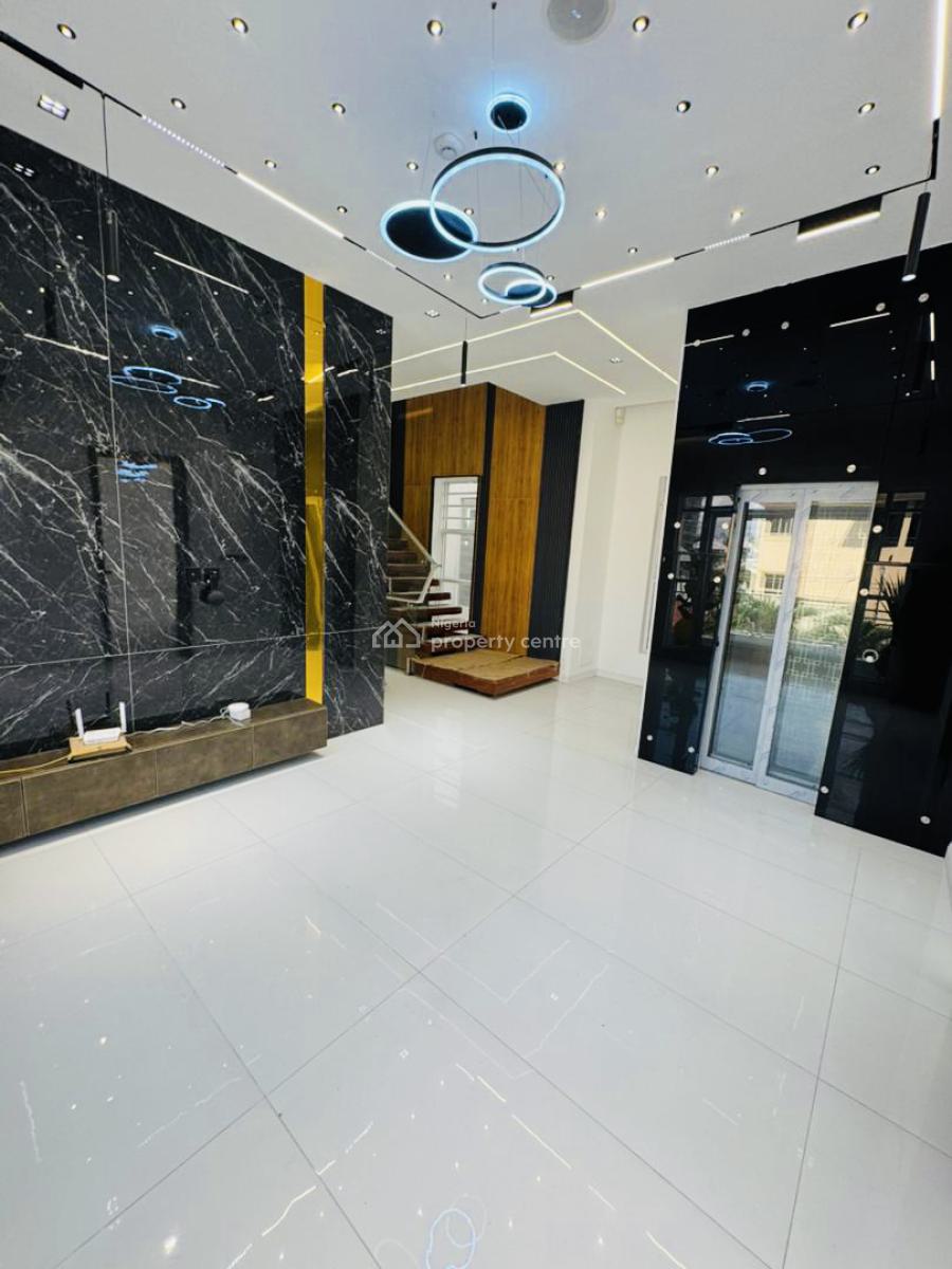 Contemporary Automated Home with Cinema, Rooftop Terrace, Gym and Pool, Lekki Phase 1, Lekki, Lagos, Detached Duplex for Sale