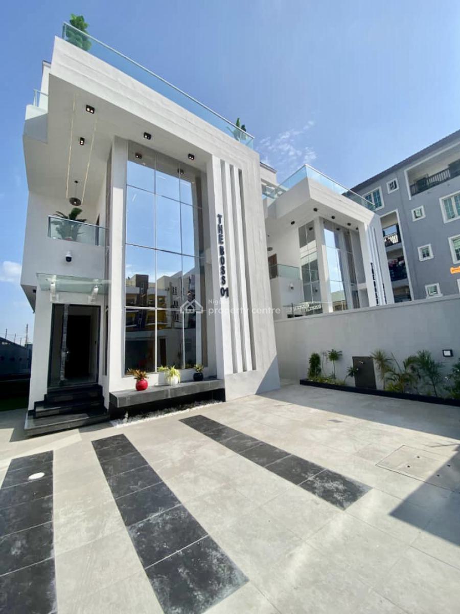 Contemporary Automated Home with Cinema, Rooftop Terrace, Gym and Pool, Lekki Phase 1, Lekki, Lagos, Detached Duplex for Sale