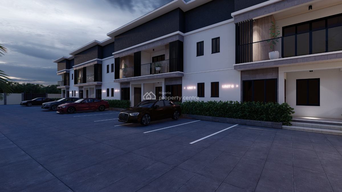 Luxury Semi-furnished 2 Bedroom Duplex with Bq. Off Plan, Aiyemoghe Drive Off Trade Fare Road Gra, Benin, Oredo, Edo, Terraced Duplex for Sale