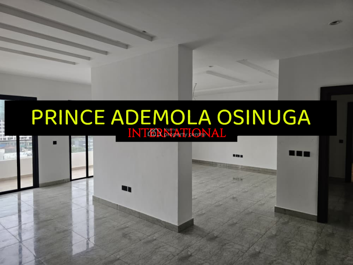 New 3 Bedroom Penthouse Apartment+pool+elevator, Off Banana Island Road Ikoyi, Ikoyi, Lagos, Flat / Apartment for Rent