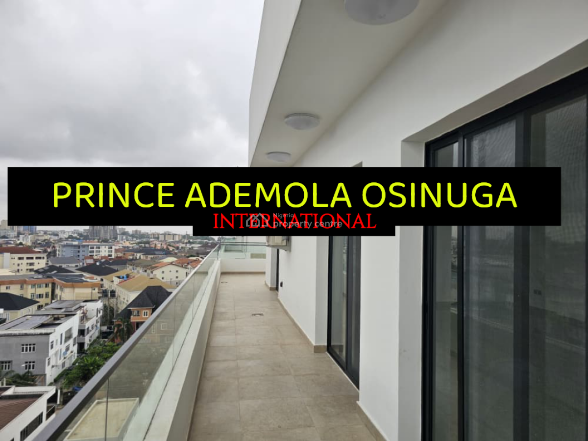 New 3 Bedroom Penthouse Apartment+pool+elevator, Off Banana Island Road Ikoyi, Ikoyi, Lagos, Flat / Apartment for Rent