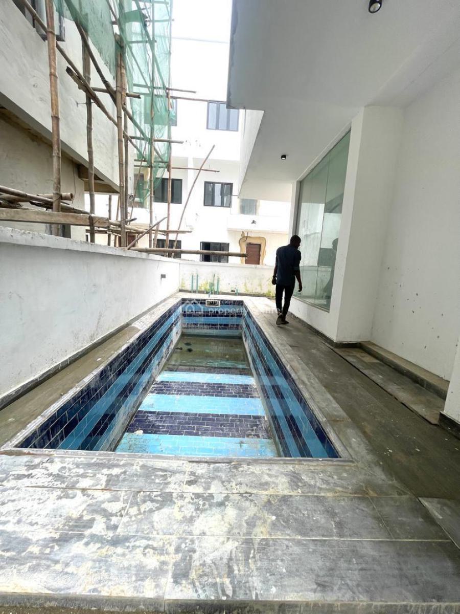 Magnificent 5 Bedroom Duplex with a Pool,bq,gym in a Serene Environ, Ikate, Lekki, Lagos, House for Sale