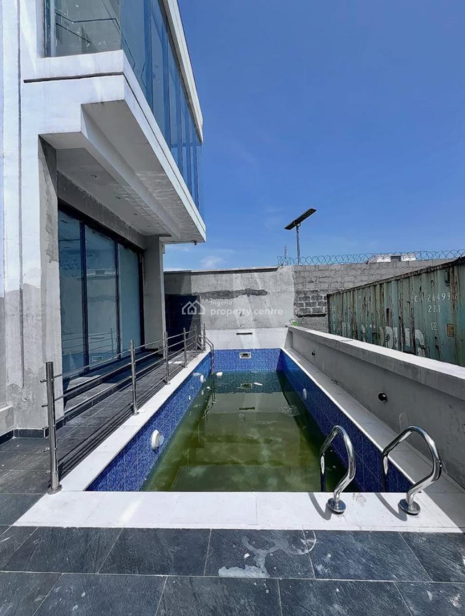 Gigantic 5 Bedroom Duplex with a Pool,gym,bq,cinema,rooftop Terrace, Ikate, Lekki, Lagos, House for Sale
