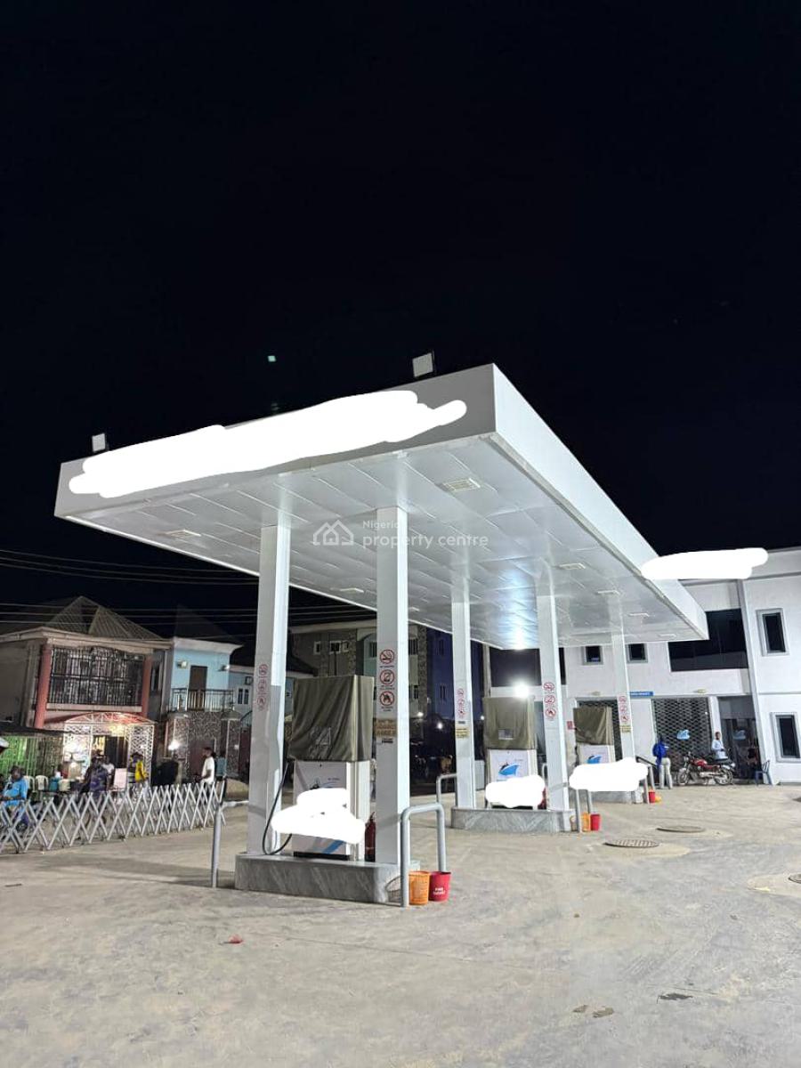 Functional Filling Station with 4 Pumps, Ojo Alaba International, Ojo, Lagos, Filling Station for Sale