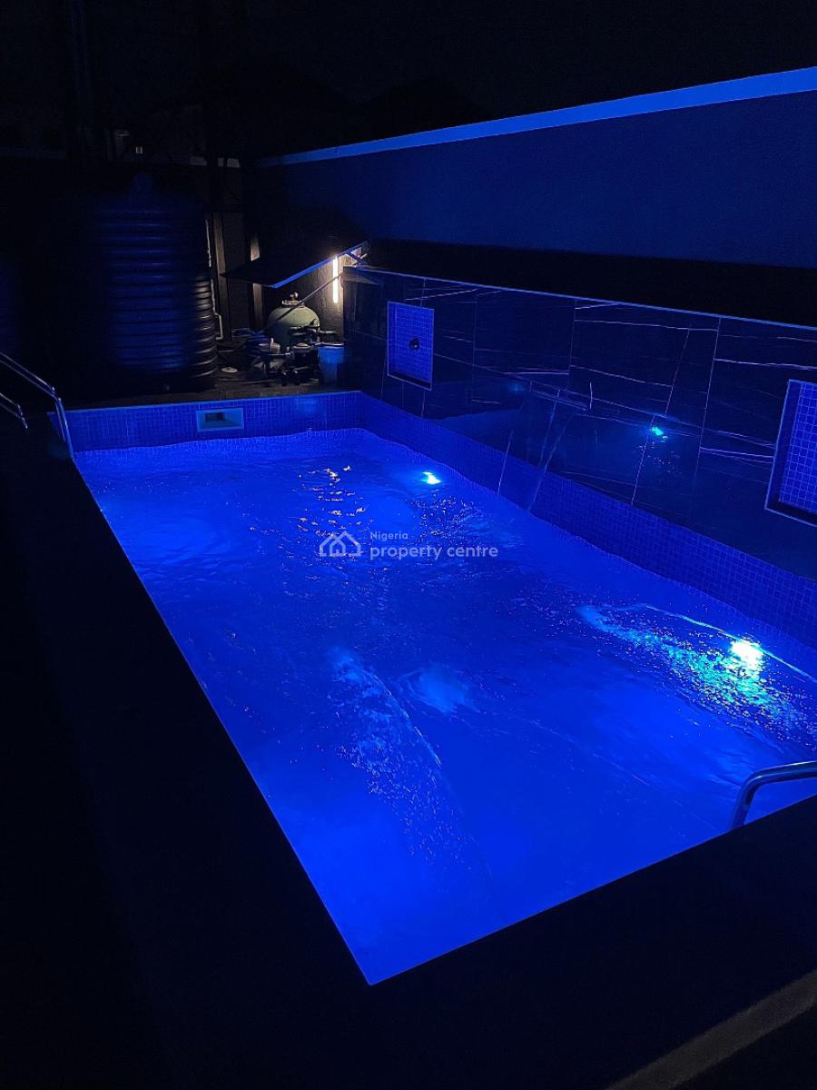 Automated 4 Bedroom with Pool, Ps5 & Snooker, Ikate Elegushi, Lekki, Lagos, Flat / Apartment Short Let