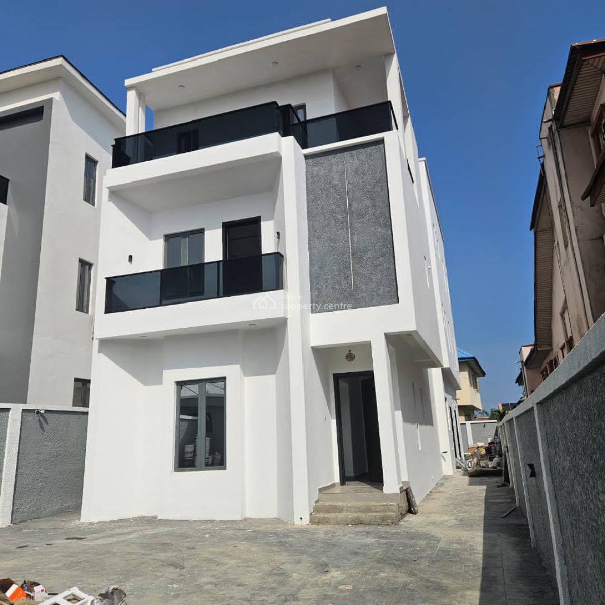 Luxurious 7 Bedroom Fully Detached Duplex with Bq and Swimming Pool, Gra Phase 2, Magodo, Lagos, Detached Duplex for Sale