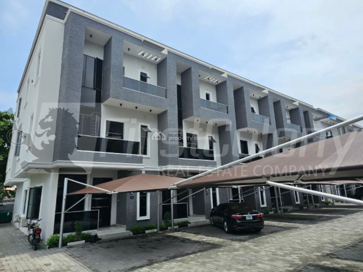 Well Built, Ample 4 Bedroom Terraced House (fully Serviced), Victoria Island (vi), Lagos, Terraced Duplex for Sale