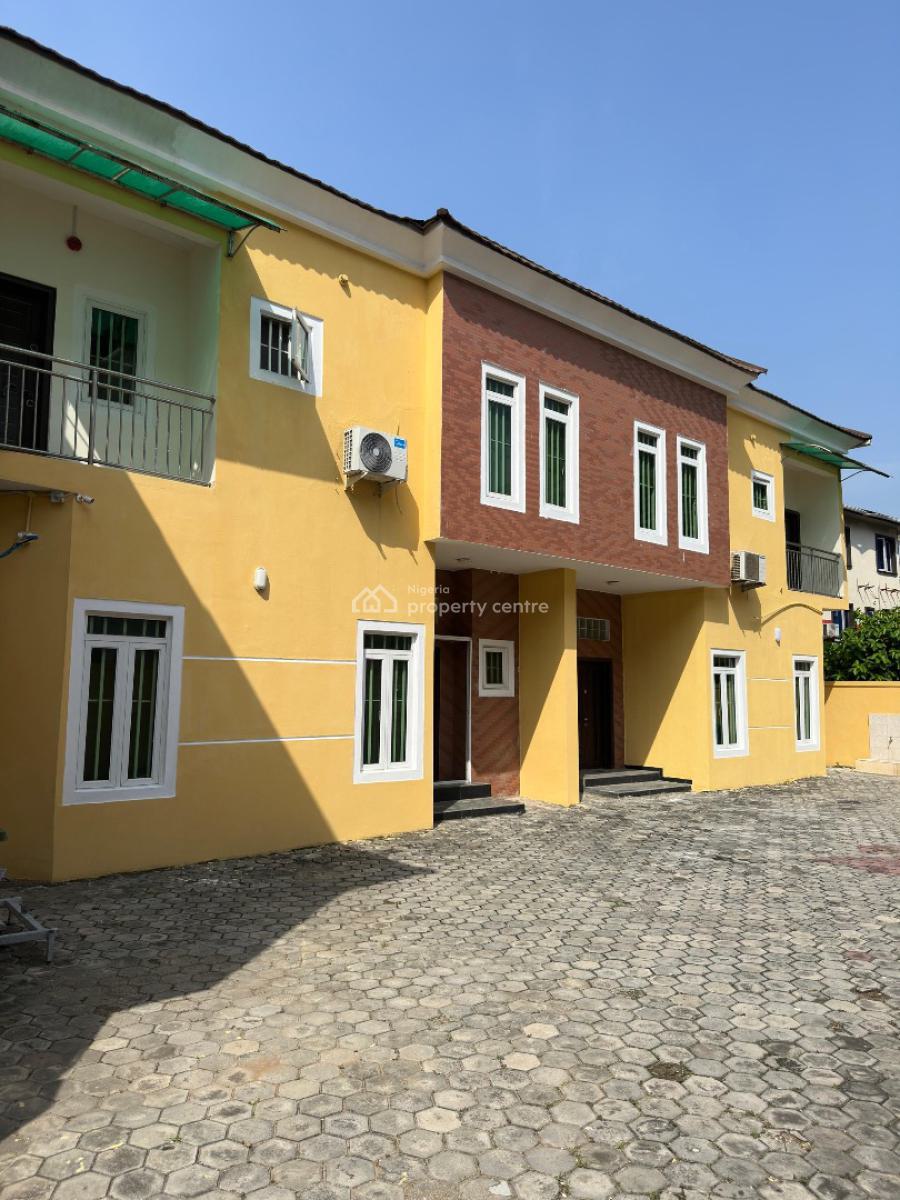 4 Bedroom Self-serviced Semi-detached Duplex (commercial Use), Lekki Phase 1, Lekki, Lagos, Commercial Property for Rent