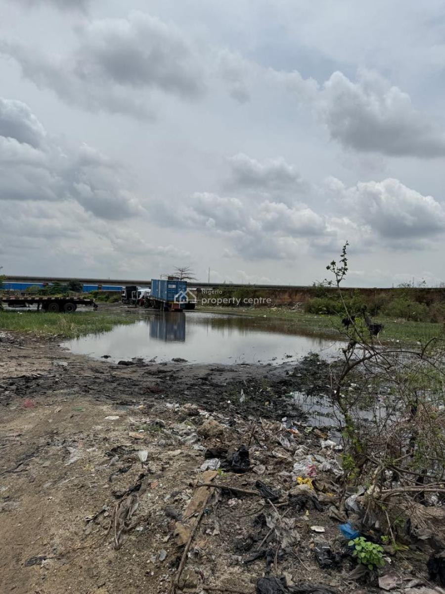 a 3 and 4 Hectares of Land on The Expressway (7 Hectares Total), Orile, Lagos, Land for Sale