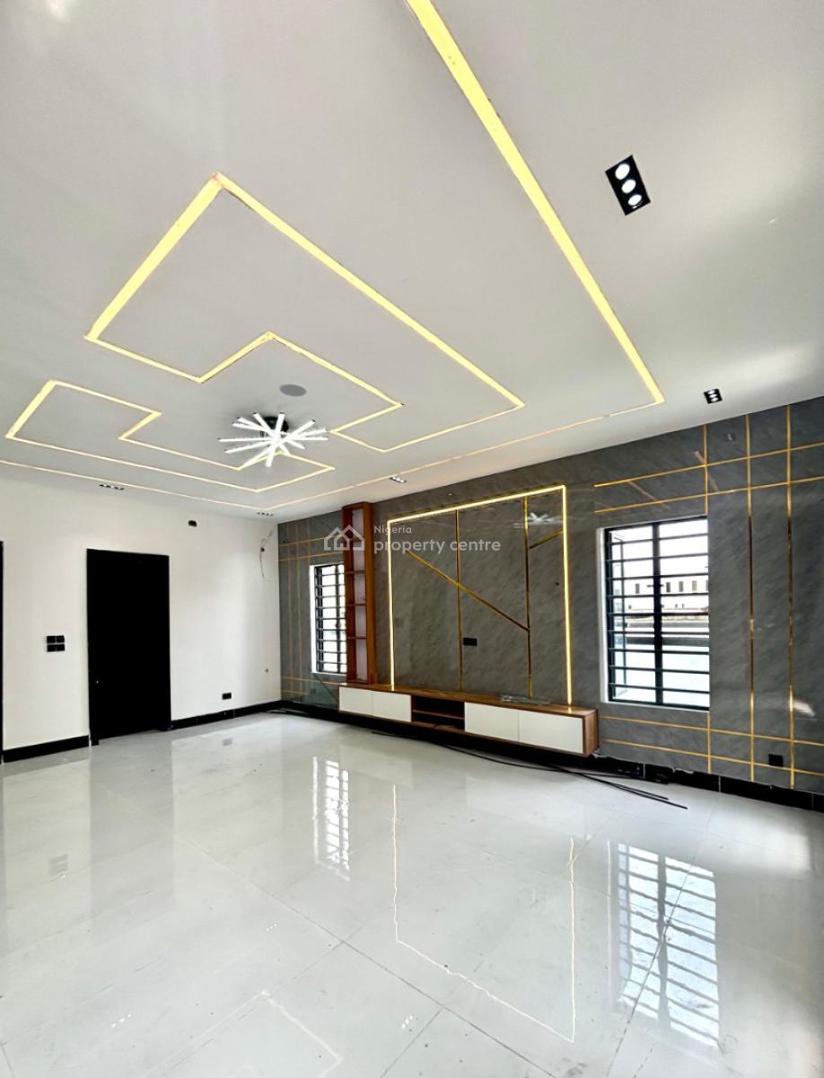 5 Bedroom Fully Detached Duplex with Bq, Smart Featutes, Rooftop, Decent and Nice Environment with Access Control Security in Ologolo, Lekki, Lagos, Detached Duplex for Sale