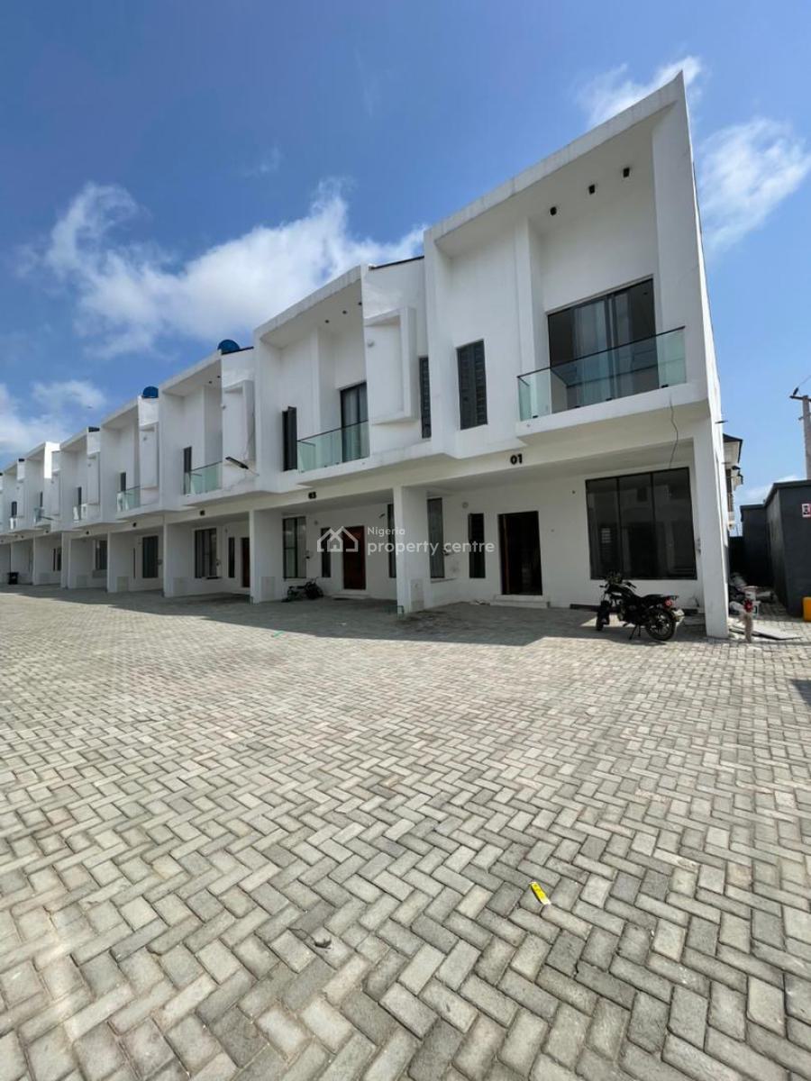 Topnotch 4 Bedroom Terrace Duplex in a Communal Living Space, Harris Vgc Drive, Lekki, Lagos, Terraced Duplex for Sale