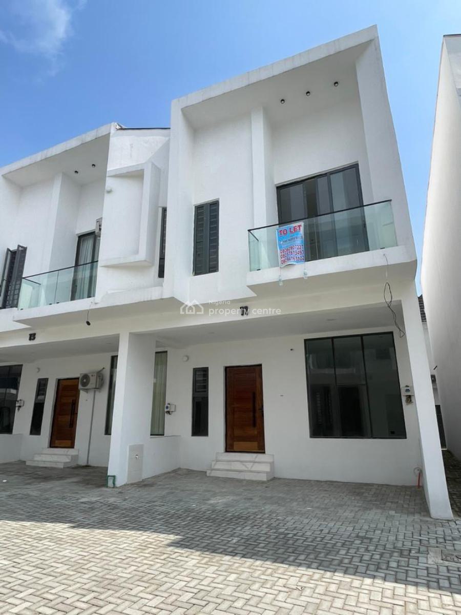 Topnotch 4 Bedroom Terrace Duplex in a Communal Living Space, Harris Vgc Drive, Lekki, Lagos, Terraced Duplex for Sale