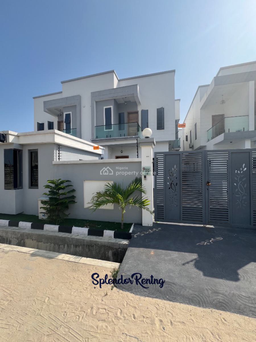 Newly Built 4 Bedroom Semi Detached Duplex with a Bq, Orchid, Lekki, Lagos, Semi-detached Duplex for Rent