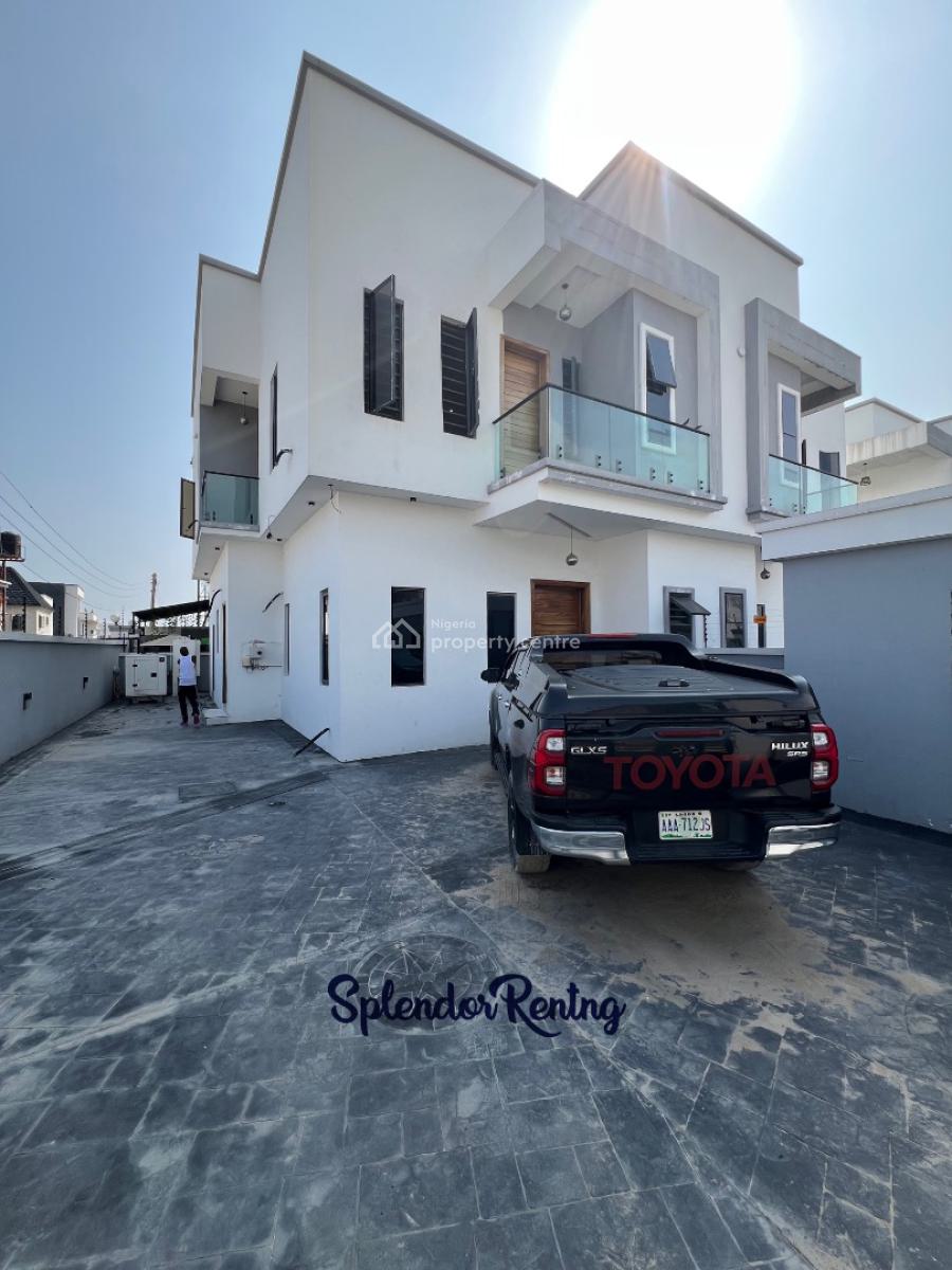 Newly Built 4 Bedroom Semi Detached Duplex with a Bq, Orchid, Lekki, Lagos, Semi-detached Duplex for Rent