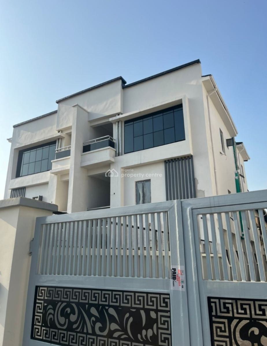 Newly Built 4 Bedroom Duplex with a Bq in an Access Code Estate, Gra Phase 1, Magodo, Lagos, Semi-detached Duplex for Rent