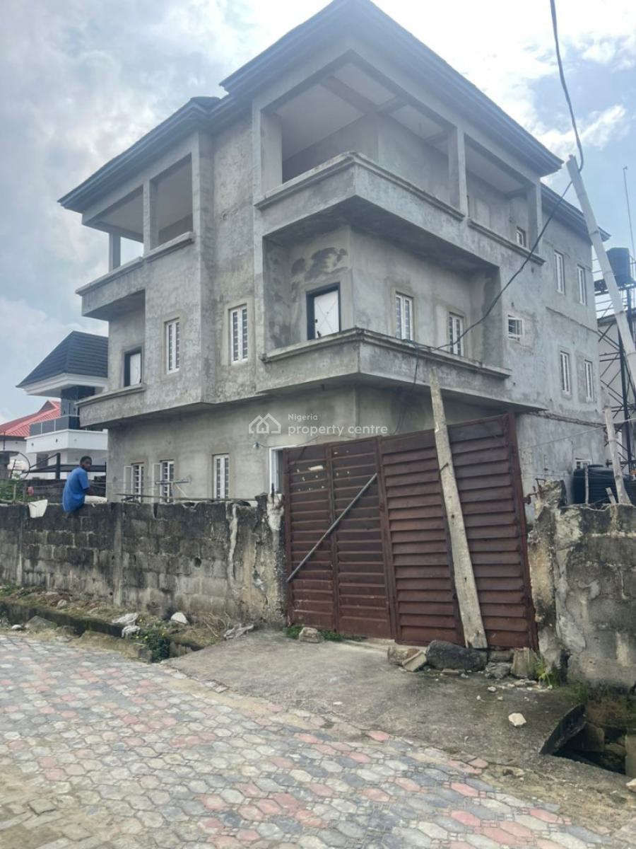 80% Complete 6 Bedroom Detach Duplex, Thomas Estate, Ajah, Lagos, Detached Duplex for Sale