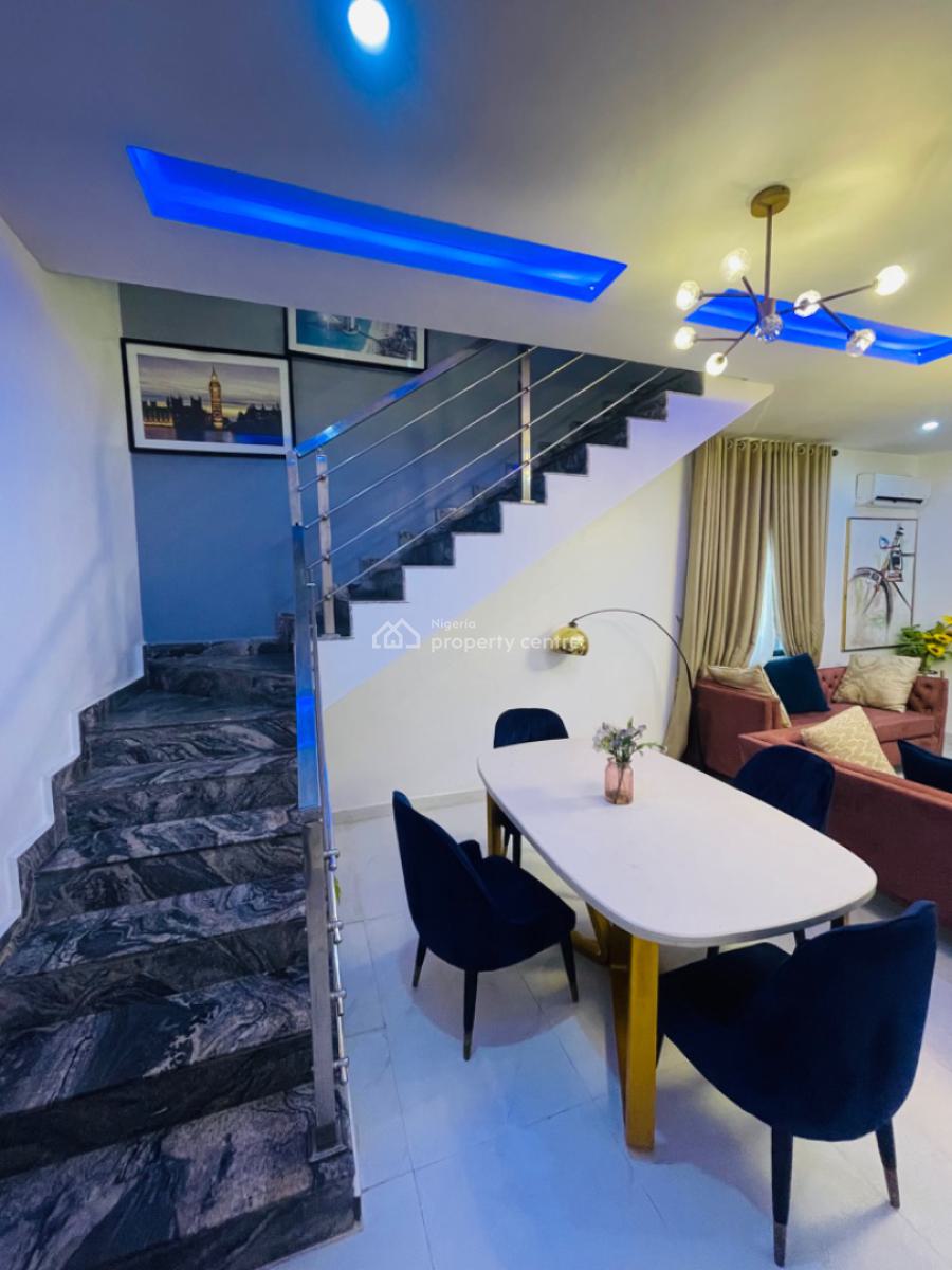 Exclusive 4 Bedroom Self Compound with Snooker Board, Agungi, Lekki, Lagos, Detached Duplex Short Let