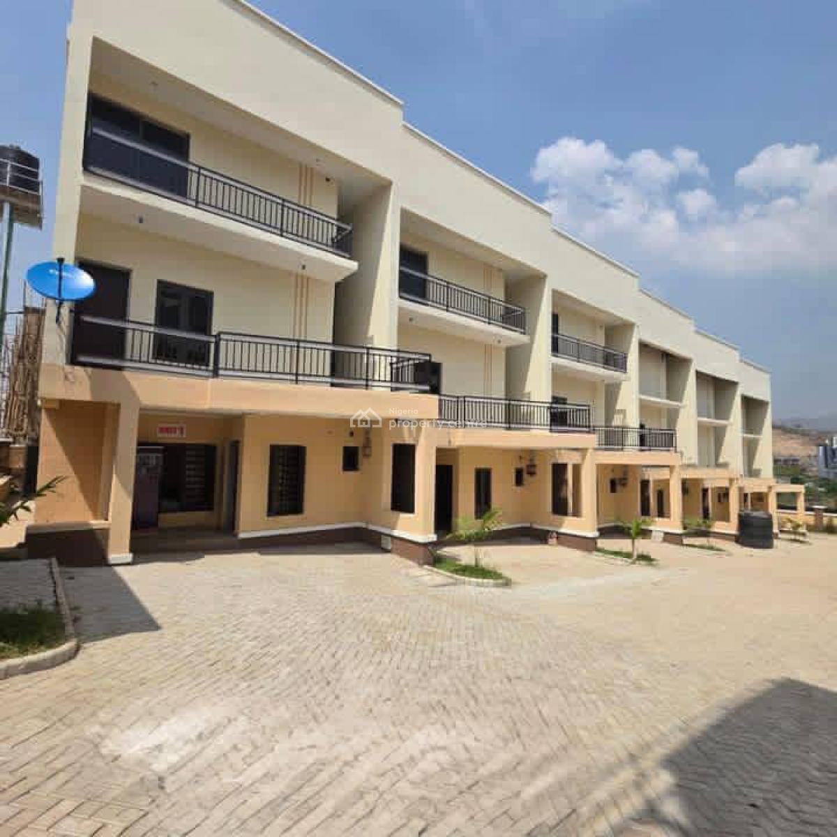 Newly Built 4 Bedroom Terrace Duplex with Bq, Katampe, Abuja, Terraced Duplex for Sale