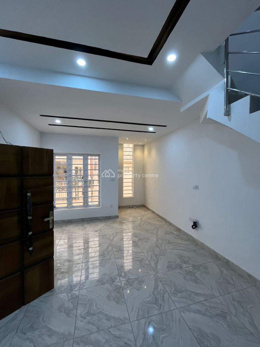 4 Bedroom Terrace with Bq Self Compound, Ajah, Lagos, Flat / Apartment for Rent