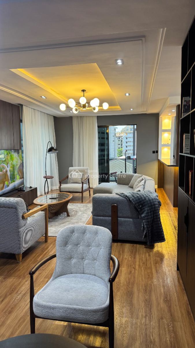 Newly Tastefully Finished 3-bedroom Penthouse Apartment with Bq, Off Awolowo Road, Ikoyi, Lagos, Flat / Apartment Short Let