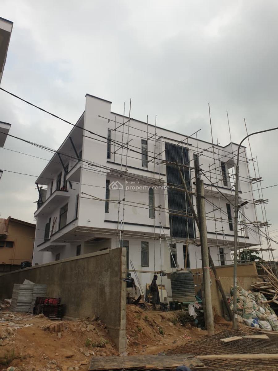 Newly and Beautifully Built 2 Units of 4 Bedroom Semi-detached House, Debo Aina Close, Omole Phase 1, Ikeja, Lagos, Semi-detached Duplex for Sale
