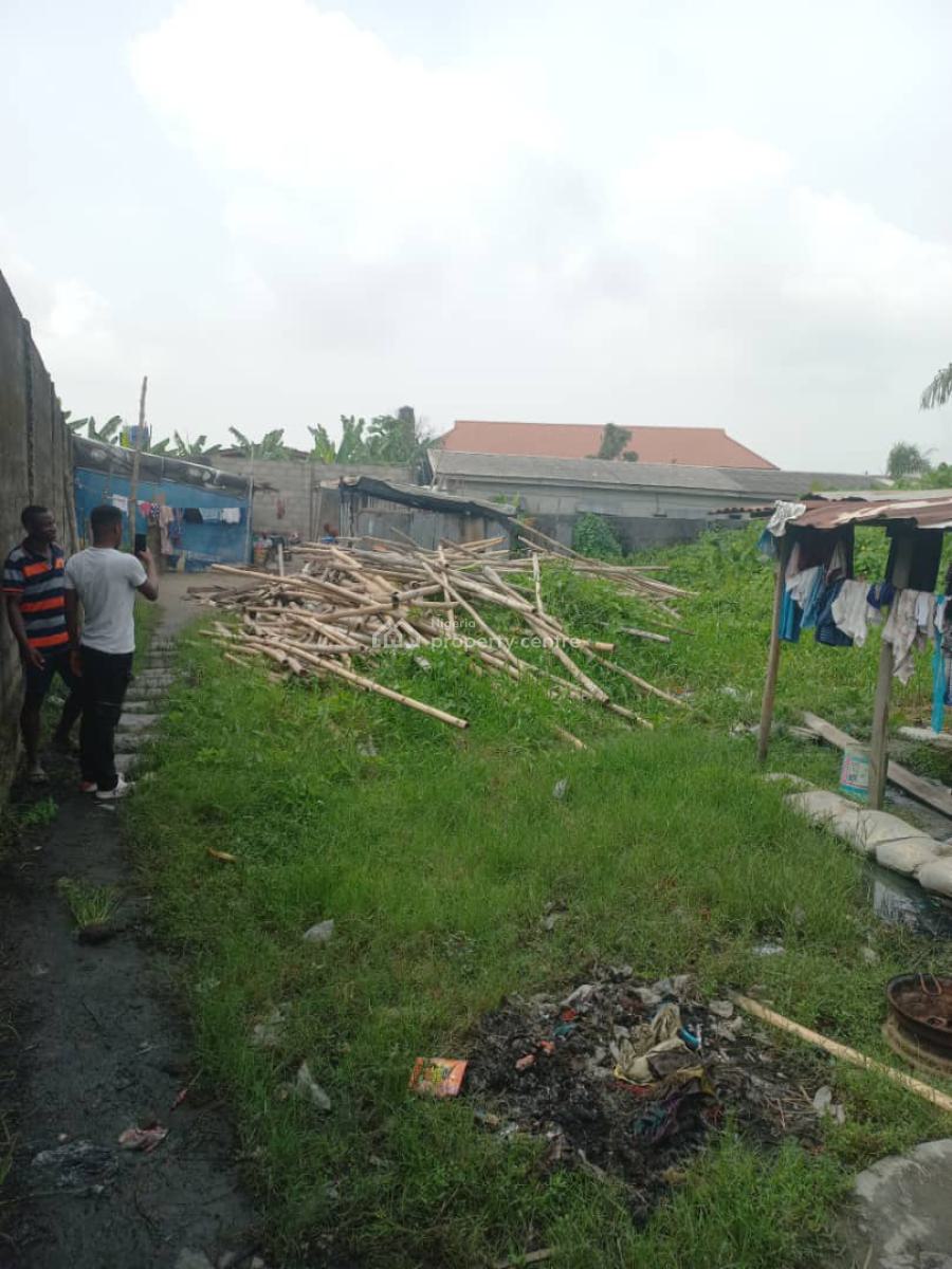 Fenced 2 Plots of Land, Off Asanjo Street, Sangotedo, Ajah, Lagos, Residential Land for Sale