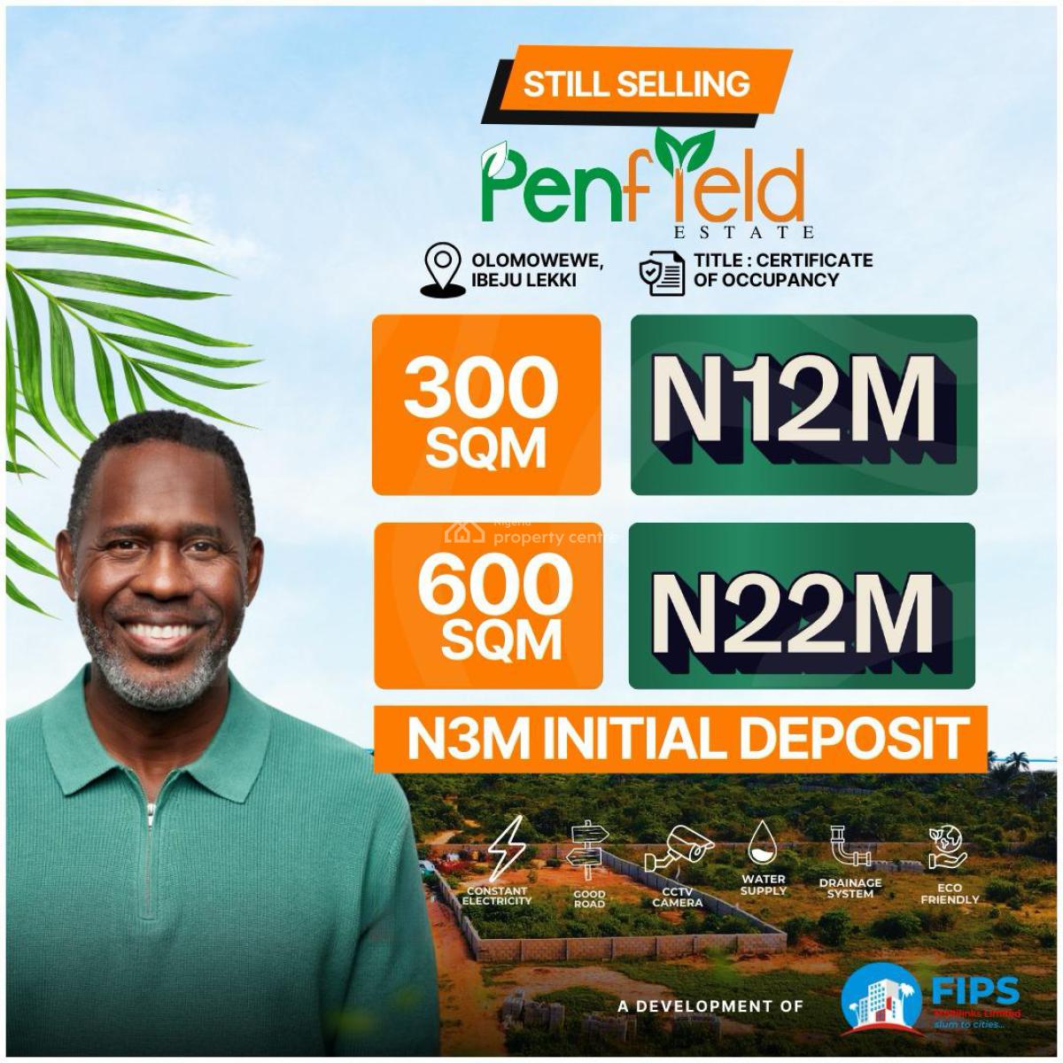Estate Land with C of O, Olomowewe, Ibeju Lekki, Lagos, Residential Land for Sale