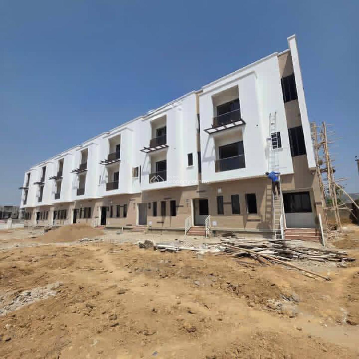 4 Bedroom Terrace Duplex with Bq, Jahi, Abuja, Terraced Duplex for Sale