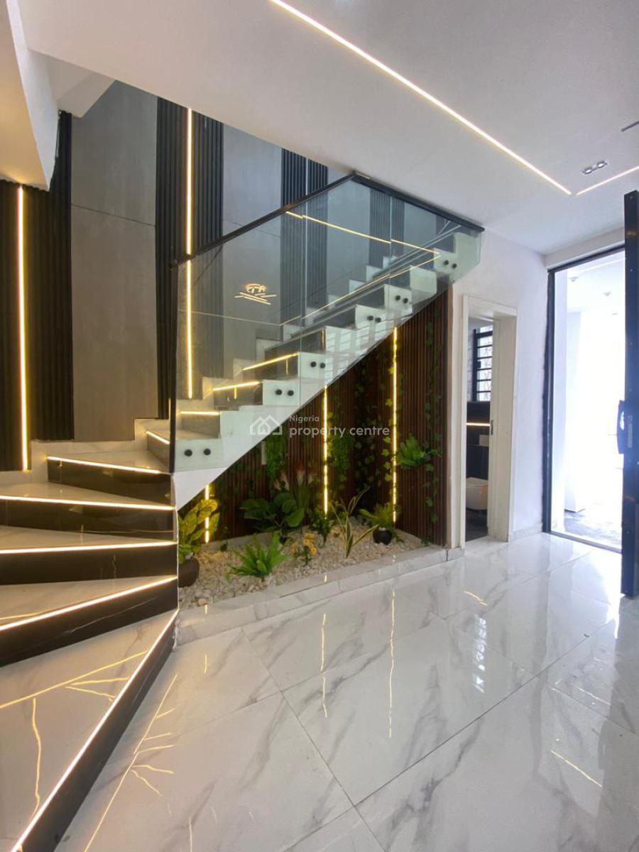 Luxurious 4 Bedroom Terraced Duplex with Bq and Excellent Facilities, Ikate, Lekki, Lagos, Terraced Duplex for Rent