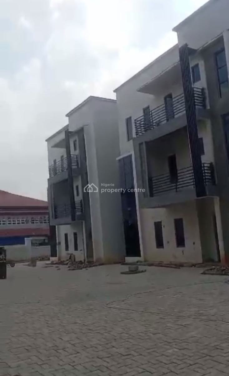 4 Bedroom Semi-finished Terrace Duplex, Durumi, Abuja, Semi-detached Duplex for Sale