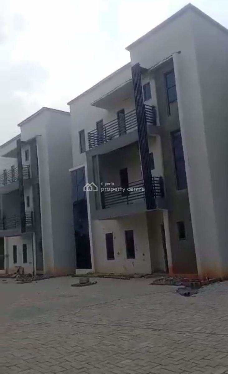 4 Bedroom Semi-finished Terrace Duplex, Durumi, Abuja, Semi-detached Duplex for Sale