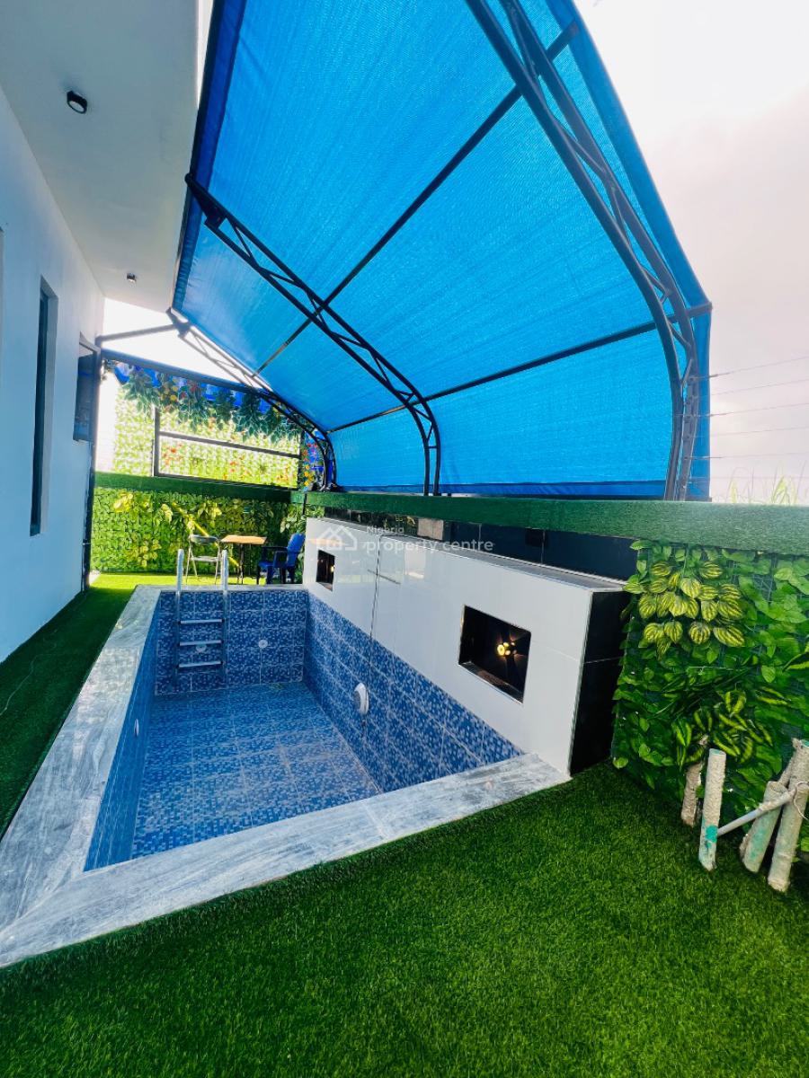 Luxurious 5 Bedroom Detached Duplex with a Swimming Pool and a Bq, Lekki Palm City Estate, Ajah, Lagos, Detached Duplex for Sale