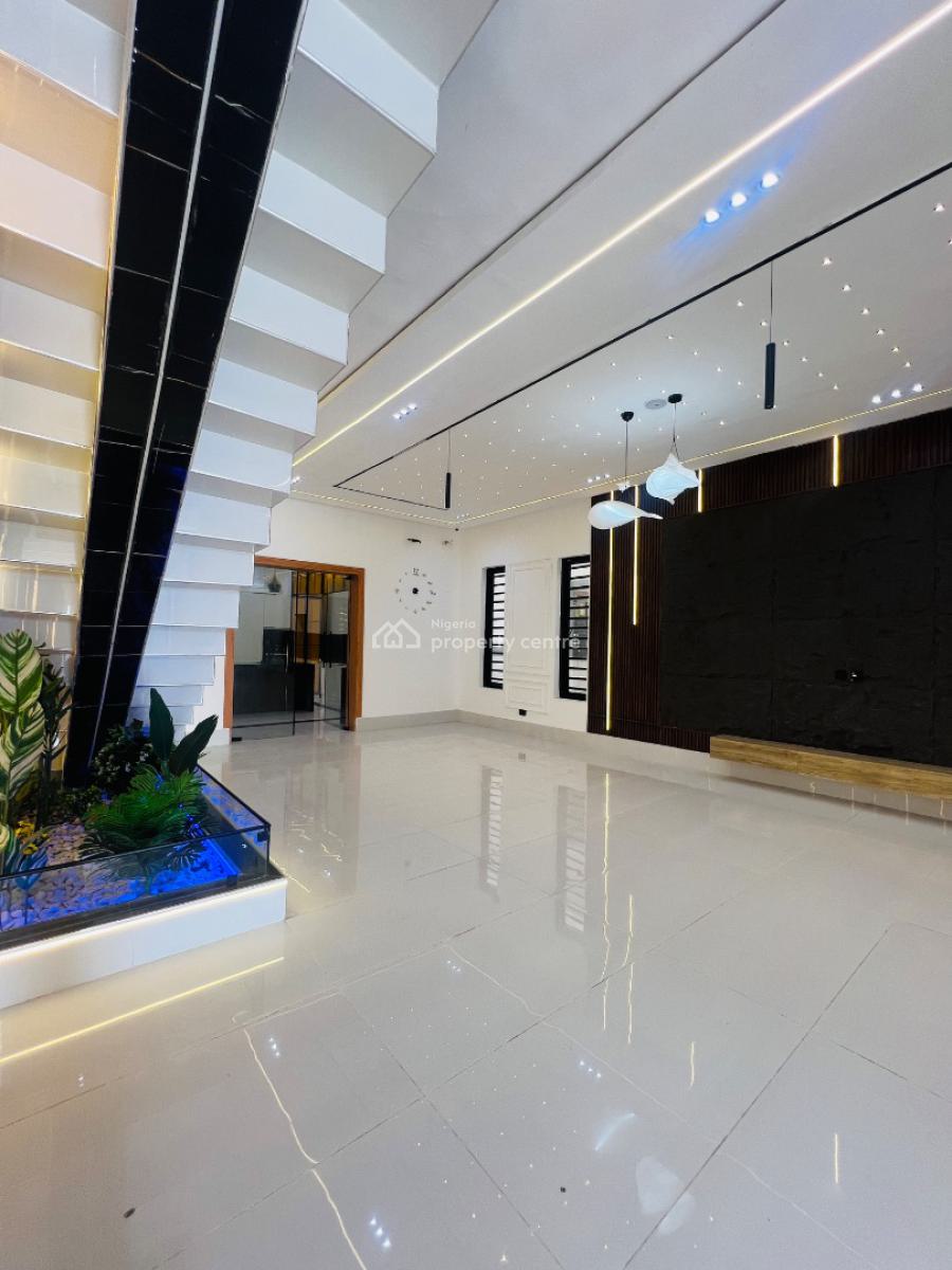 Luxurious 5 Bedroom Detached Duplex with a Swimming Pool and a Bq, Lekki Palm City Estate, Ajah, Lagos, Detached Duplex for Sale