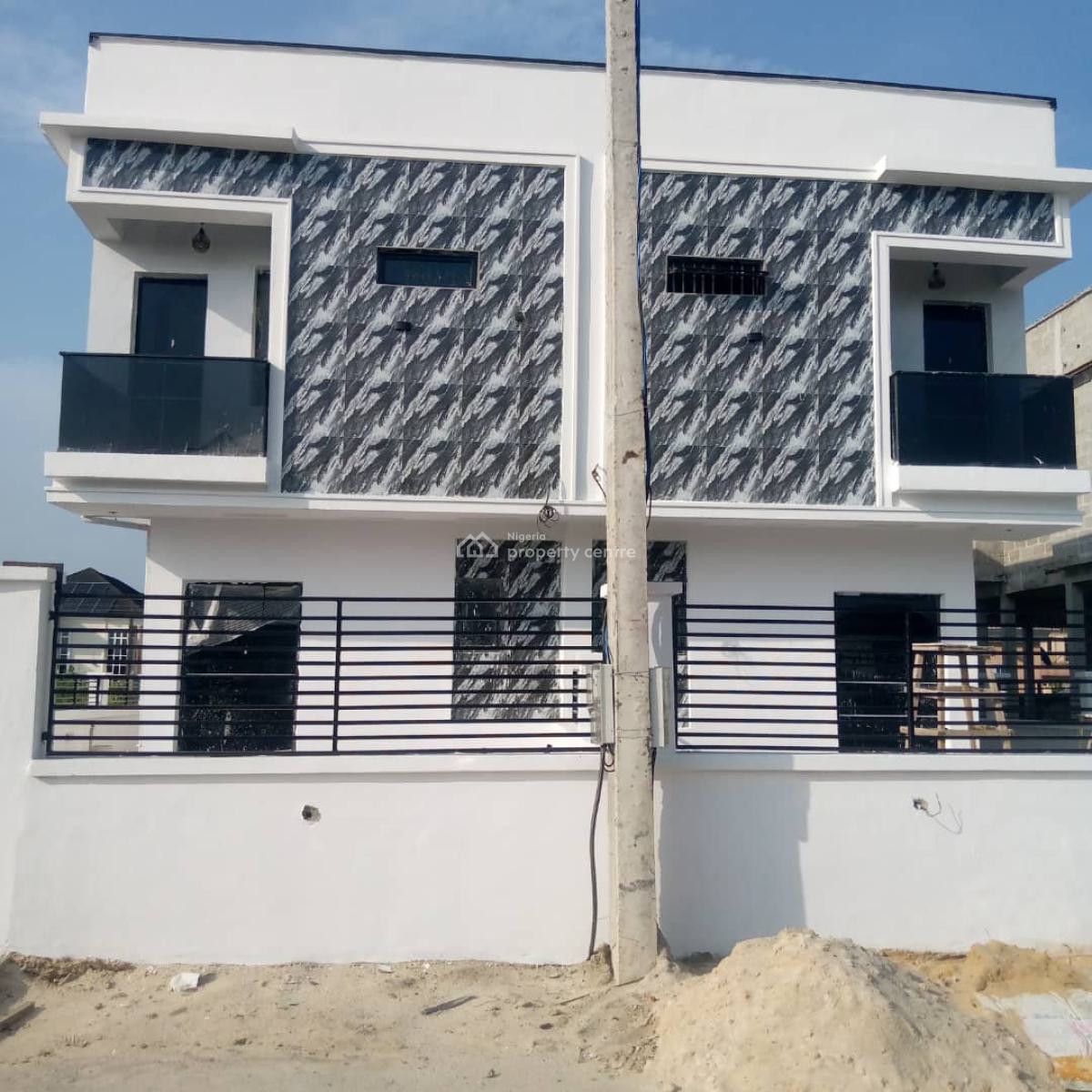 Luxury 4 Bedrooms Semi-detached Duplex, Beechwood Estate, Imalete Alafia, Ibeju Lekki, Lagos, Semi-detached Duplex for Sale