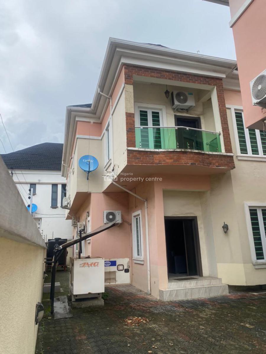 4 Bedrooms Semi Detached Duplex with a Bq, Osapa, Lekki, Lagos, Semi-detached Duplex for Sale