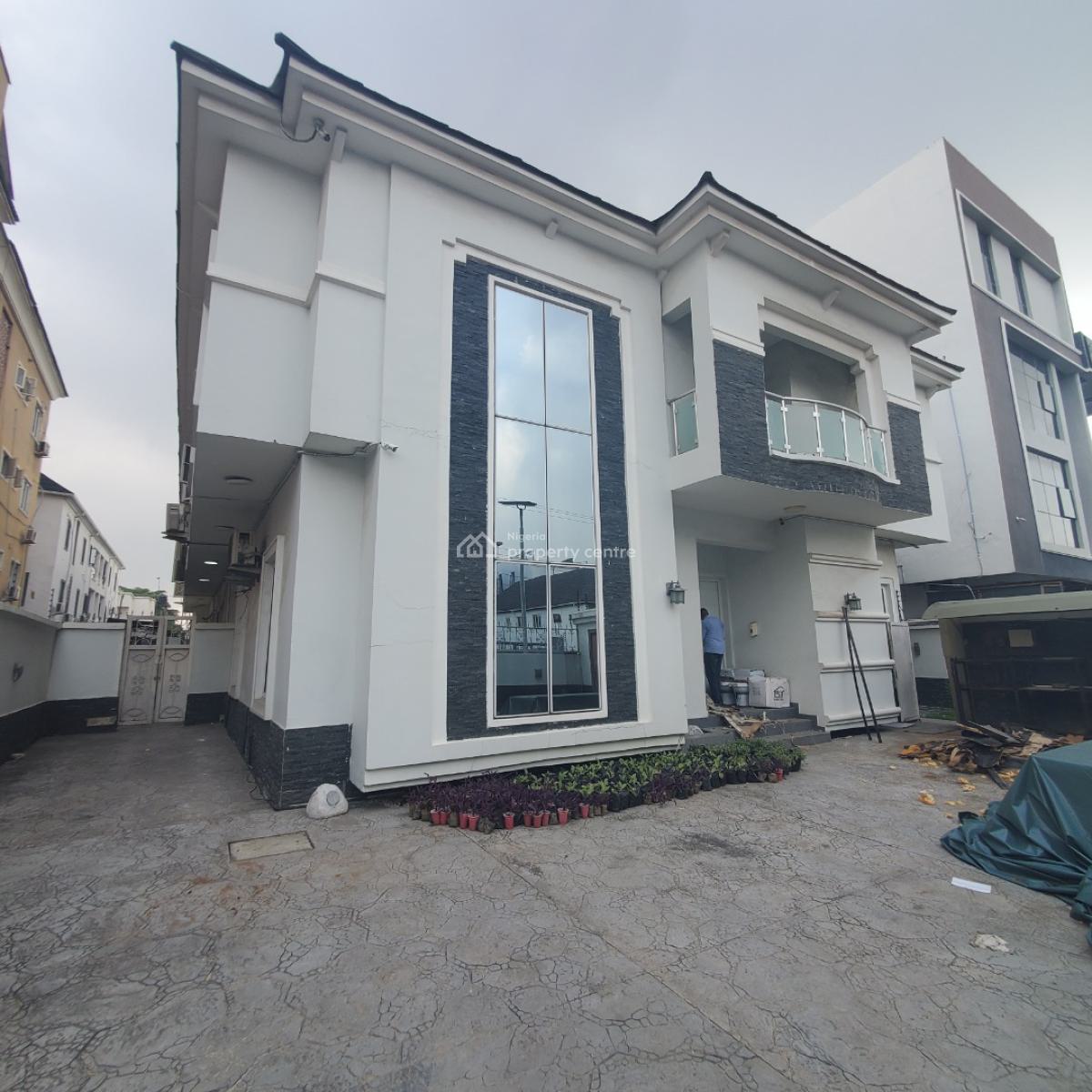 Beautiful 6 Bedroom Duplex with a Bq, Osapa, Lekki, Lagos, House for Rent
