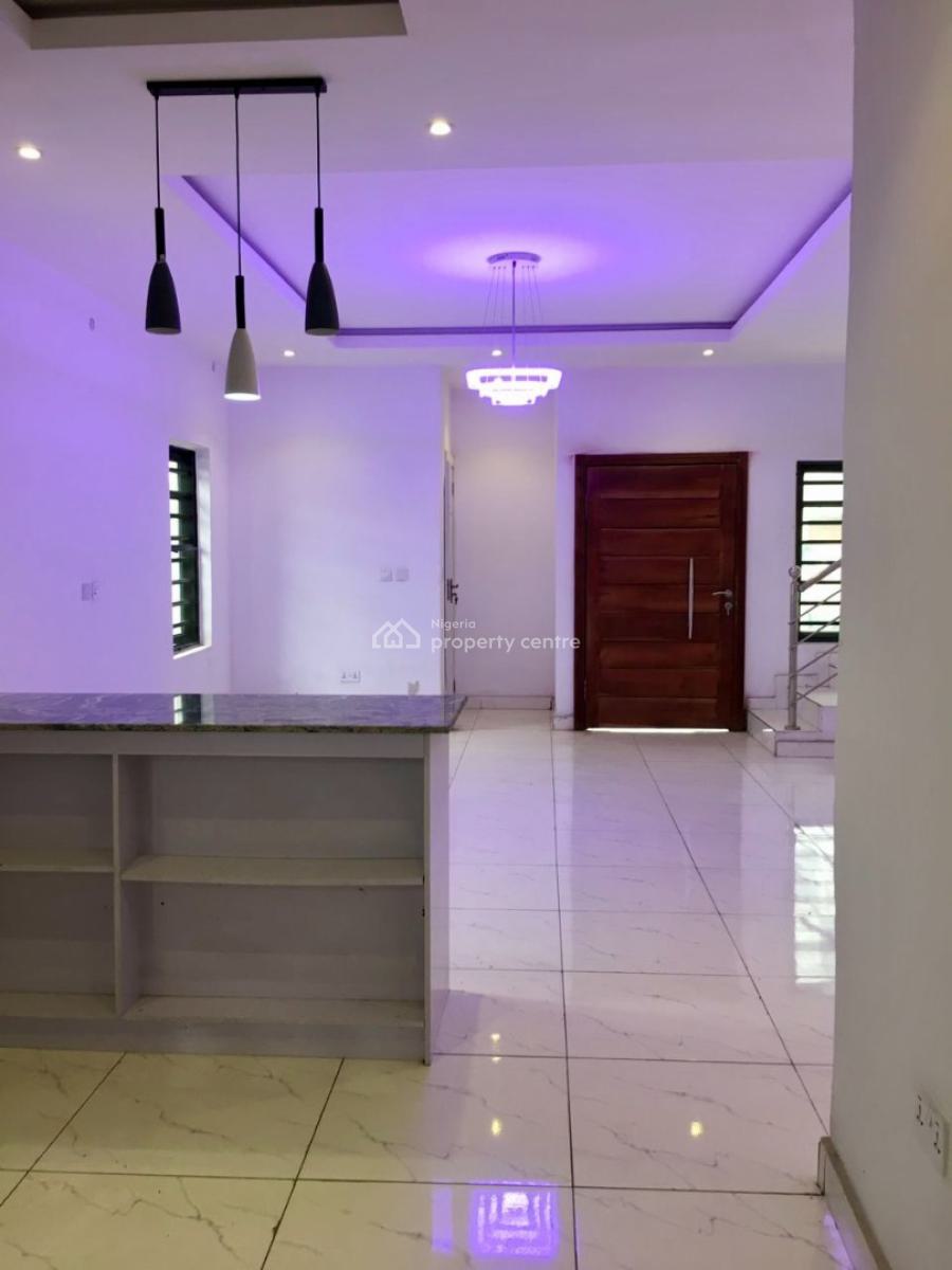 Newly Built 3 Bedroom Terrace Duplex + Bq with Excellent Facilities, Kanmi Oyegunle Lane, Inside Greenwood Park Estate, Abijo Gra 2nd Gate, Abijo, Lekki, Lagos, Terraced Duplex for Rent