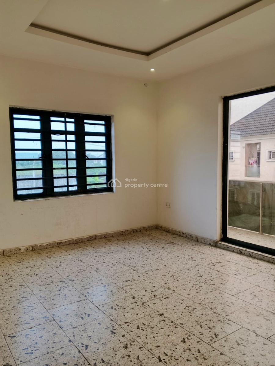 Newly Built 3 Bedroom Terrace Duplex + Bq with Excellent Facilities, Kanmi Oyegunle Lane, Inside Greenwood Park Estate, Abijo Gra 2nd Gate, Abijo, Lekki, Lagos, Terraced Duplex for Rent