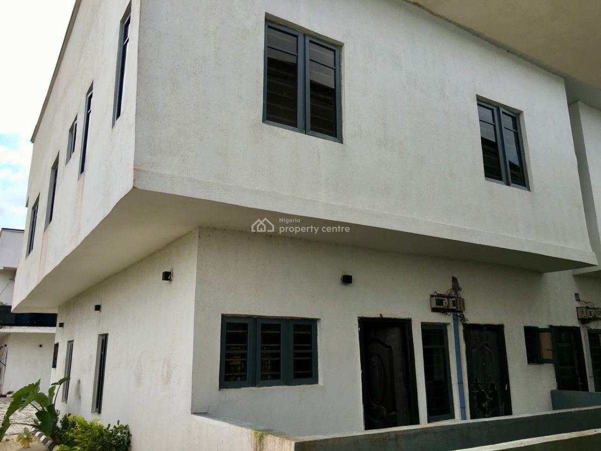 Newly Built 3 Bedroom Terrace Duplex + Bq with Excellent Facilities, Kanmi Oyegunle Lane, Inside Greenwood Park Estate, Abijo Gra 2nd Gate, Abijo, Lekki, Lagos, Terraced Duplex for Rent