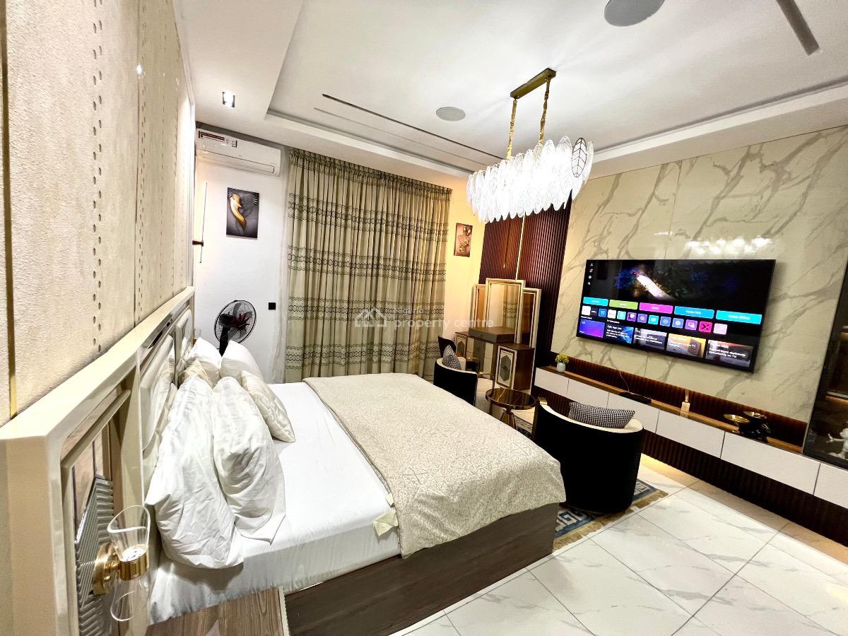 Privately Gated  4 Bedroom (self Compound) with Ps5  Fully Serviced, Orchid Road, Lekki, Lagos, Semi-detached Duplex Short Let