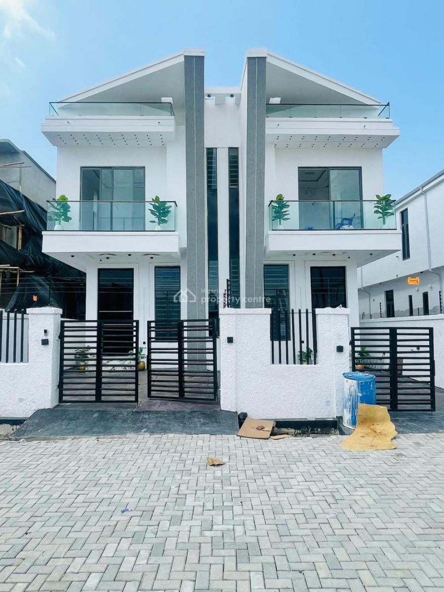 Luxury 4 Bedroom Semi Detached Duplex with Bq, Ajah, Lagos, House for Sale