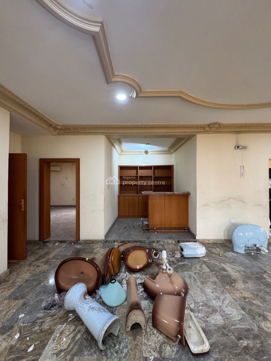 6-bedroom Fully Detached Duplex with 2 Room Bq ., Maitama District, Abuja, Detached Duplex for Rent